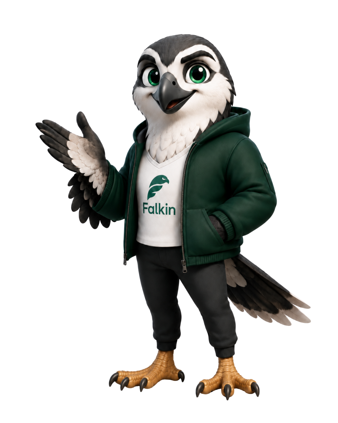 Mascote Falkin